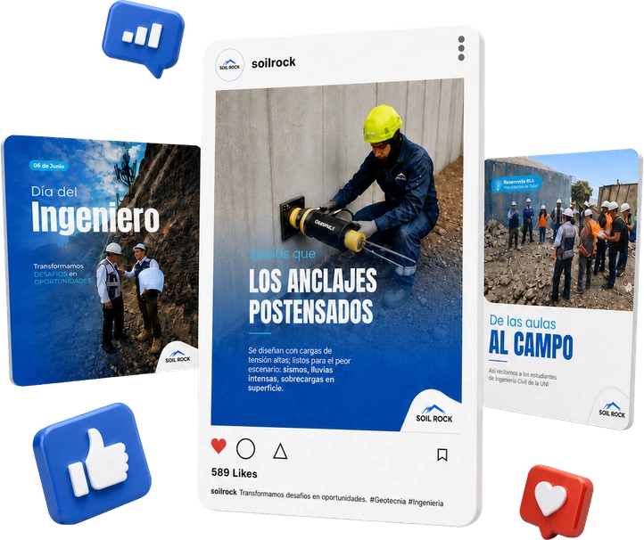 Publicaciones de Soil Rock para el sector de ingeniería